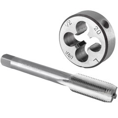 1/2&Prime;-20 UNF Tap and Die Set Left Hand, 1/2 x 20 UNF Machine Thread Tap and Ro&hellip;