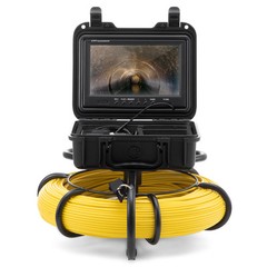 VEVOR Sewer Camera 9&Prime; 1200TVL Monitor HD Drain Pipe Inspection Camera 393ft/120m