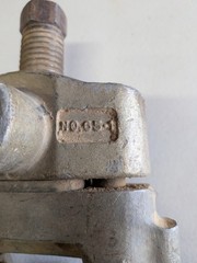 Wheeler Pilot no 65 Shutoff Clamp Tool for Soft Copper and Plastic Pipe 3/4-1&Prime;
