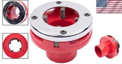 Durable 2&rdquo; Ratchet Pipe Threading Tool Replacement Head &ndash; Cast Iron Quality