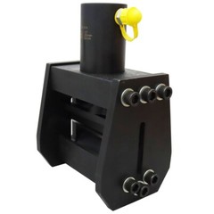 TECHTONGDA Hydraulic Copper Busbar Bender 55000lbs 25Ton 0.6&Prime; Cutting Thickness