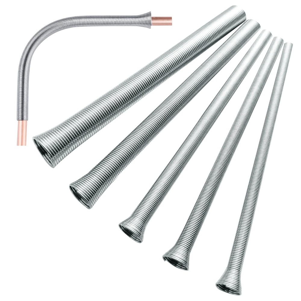 Quevaeco Spring Tubing Bender Set 5 in 1 Copper Tube Pipe Tool 1/4&rdquo;&hellip;