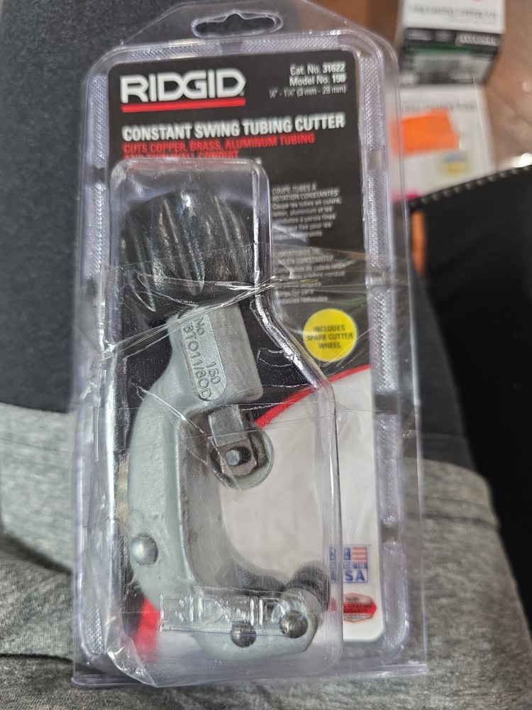 RIDGID 31622 Constant Swing Tubing Cutter Used