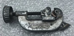 Vintage General Tools No. 120 Tubing & Conduit Pipe Cutter MADE IN USA.