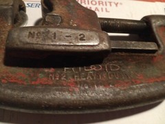 Vintage Ridgid No. 1 &ndash; 2 Heavy Duty 1/8&Prime; to 2&Prime; Inch No. 2 Pipe Cutter Rigid