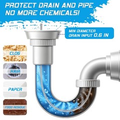 25Ft Snake Drain Hair Removal Tool Drill Powered and Manual Drain Cleaner Tool