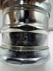 C-H 4&Prime; Zinc Plated EMT Steel Compression Coupling Replacement Heavy Duty