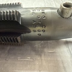 Reed Mfg 04391 DT100 1&rdquo; CC AWWA Drill Tap for Cast/Ductile Iron Pipe