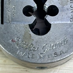 GTD Greenfield Die Little Giant 5/16&Prime; 18 NC Insert Collet Adjustable Pipe Dies