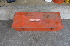 RIDGID NO, 700 POWER DRIVE PIPE THREADER WITH DIE HEADS IN BOX, 1/2-2&Prime;