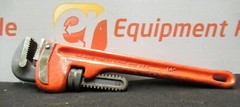 Ridge Tool Straight Pipe Wrench 24&Prime; 18&Prime; 14&Prime; Heavy Duty Cat Iron Lot of 3