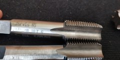 12 Pieces ~ 3/8&Prime;-18 NPT Taper Pipe Tap ~ USA & Japan Made HSS