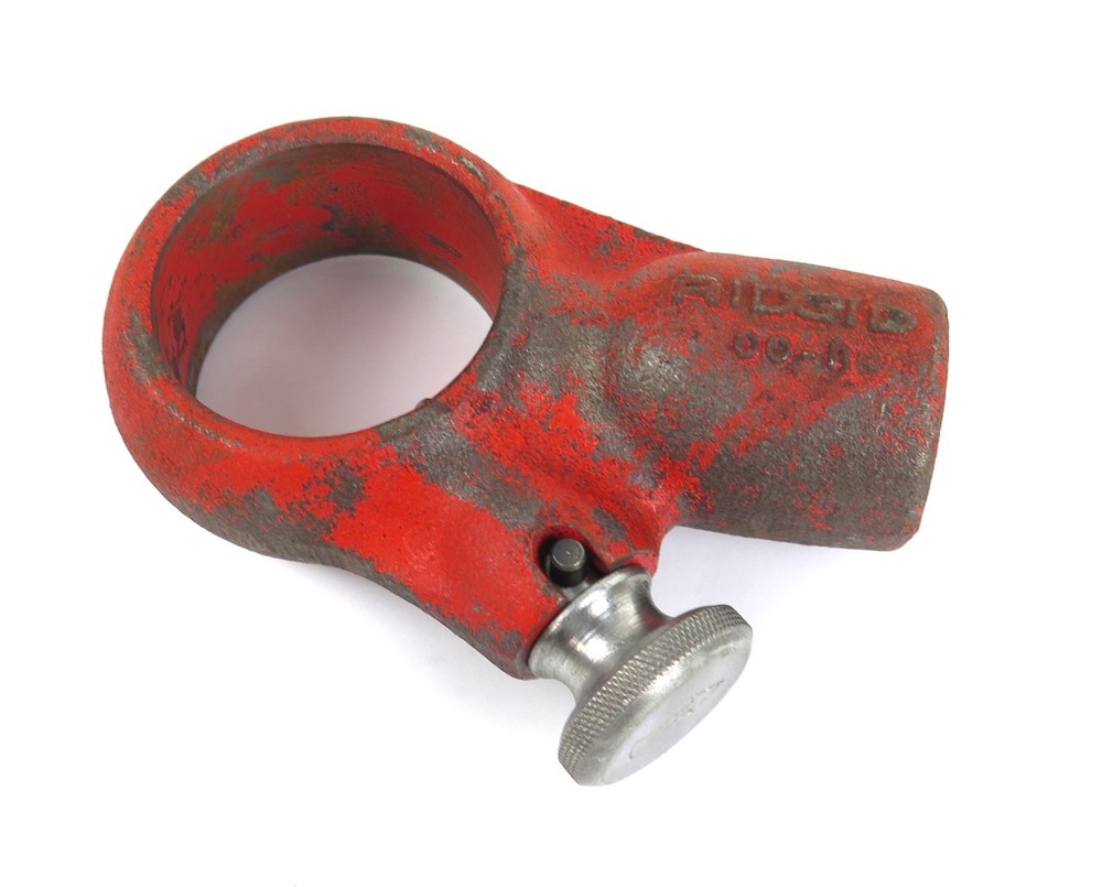Ridgid 00R Pipe Threader Ratcheting Die Head Holder (Inv. #17)