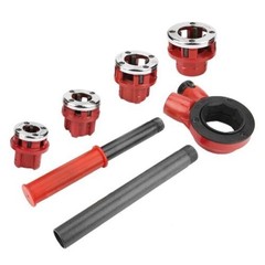Plastic Pipe Threading Machine Kit Manual Twisted Tool For Water Pipe Hinge
