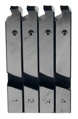 Steel Dragon Tools&reg; 2-1/2&Prime;- 4&Prime; Alloy Pipe Dies for 6790 Pipe Threading Machine