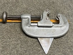 RIDGID No. 20 Tube Cutter 5/8&Prime; to 2 1/8&Prime; O.D. Clean And Oiled Pat Pend USA Early
