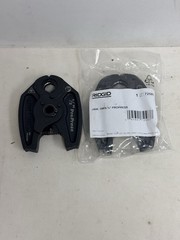RIDGID RP 115 Mini Press Kit with 1/2&Prime; & 3/4&Prime; ProPress Jaws, Battery, & Charger