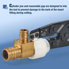 iCrimp PEX Expansion Rings Removal Tool for 1/2,5/8,3/4 Blue, Black, Orange