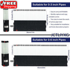 Multi Surface Pipe Profiling Tool, Pipe Cutting Template Multi Functional Shape