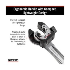 RIDGID 32573 Model 118 2-in-1 Close Quarters Tubing Cutter for 1/4&Prime; to 1-1/8&Prime;&hellip;