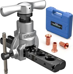 45&deg; Eccentric Flaring Tool Kit for Copper, Brass, and Aluminum Tubing, Single Fl