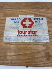 Four Star Products 20-Piece Thread Repair Die Kit Model S2089 In Wooden Box