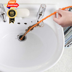 4PCS Drain Augers Hair Clog Remover, Bendable Cleaner, for Kitchen&hellip;