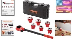 Ratchet Pipe Threader Kit with 6 Dies, 1/4&Prime;-1-1/4&Prime; NPT