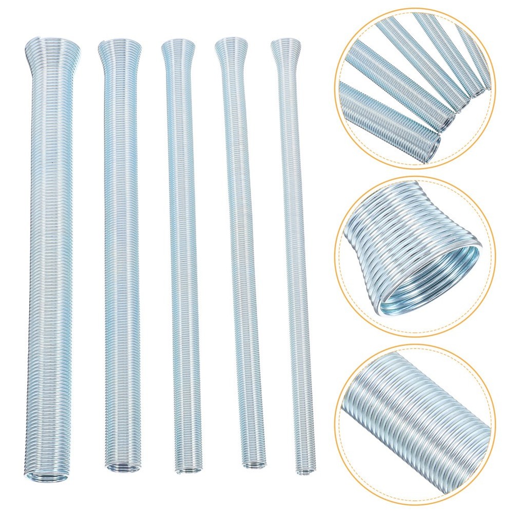 5pcs Multi Purpose Spring Tubing Bender Set for Copper Aluminum Pipe Bending