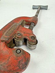 Rigid Tool Co. No. 2 1-2 Pipe Cutter 1/8 to 2 Inch USA Ohio