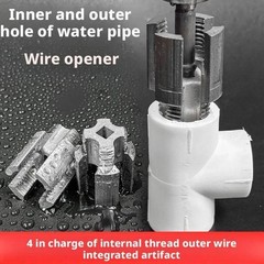 Carbon steel Internal and External Pipe Threading Tool Set 1/2 inch, 3/4 inch