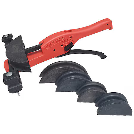 Rothenberger 23022X Ratcheting Tubing Bender Set, 3/8-7/8 In
