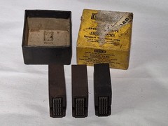 NOS OSTER 43236 Pipe Threading Machine Chuck Jaws Replaceable Insert Grips