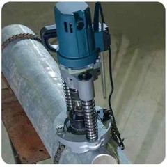 Steel Pipe Cutting Machine Grooving Machine Fire Hose Electric Drilling Machine
