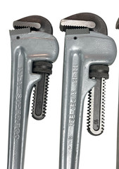Super-Ego Aluminum Pipe Wrench Set 14&rdquo; 18&rdquo; 24&rdquo; 36&rdquo; &ndash; 4-Piece &ndash; NOS Vintage Tools