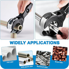 2026 New Ratcheting Tubing Cutter, Copper Pipe Cutter, Tubing Cutter 1/4&Prime; to 7/8
