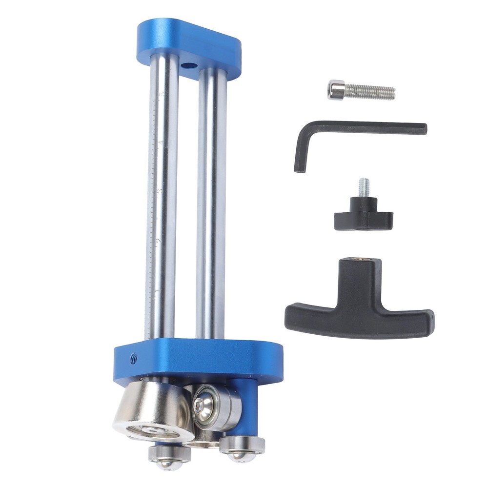 5 Inch 1 Station Sheet Metal Roller and Bending Tool 0-100&deg; Bending Range Blue