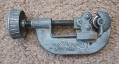 Vintage General Tools Pipe Cutter No 120 Made in USA Ships Free in the USA