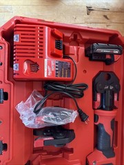 Milwaukee 2674-20 M18 Short Throw Press Tool With 3 Clamps & Batteries W/Case