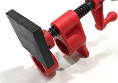 BESSEY Clamping Fixture 3/4&Prime; Pipe 2-3/8&Prime; Throat Depth PC34-2