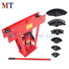 With 6 Dies Copper Exhaust Pipe Bender Manual Hydraulic Tubing Bender 12 Ton