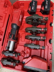 Milwaukee 2922-22 M18 Force Logic Press Tool/2x-5.0&rsquo;s BATTS(SHIPS FAST!!)