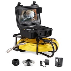300ft Sewer Camera 9in Screen IP68 DVR for 16GB SD Card