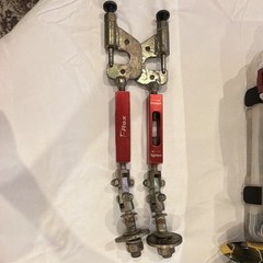 2-Rex Soil Pipe Cutter Chain Type, Red Handle Tighten/Loosen set of 2
