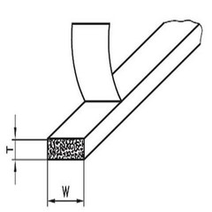 Marine Neoprene Seal Hatch Tape Black