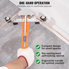 Aluminum Alloy Ratcheting Pipe Bender &ndash; 1/4&Prime;-7/8&Prime; O.D. & 7 Bending Dies