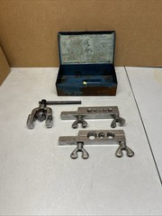 Vintage Imperial Eastman Flare 38766 and 38767 Flaring Tool Set W/Case