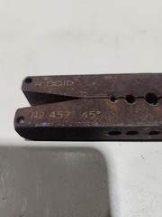 Vintage Ridgid No 457 45&deg; Tube Flaring Tool 1/8, 3/16, 1/4, 5/16, 3/8, 1/2, 5/8&Prime;