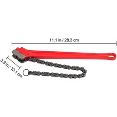 VEVOR 36&Prime; Pipe Chain Wrench Steel Ratcheting Wrench 30&Prime; Chain 7.5&Prime; Capacity
