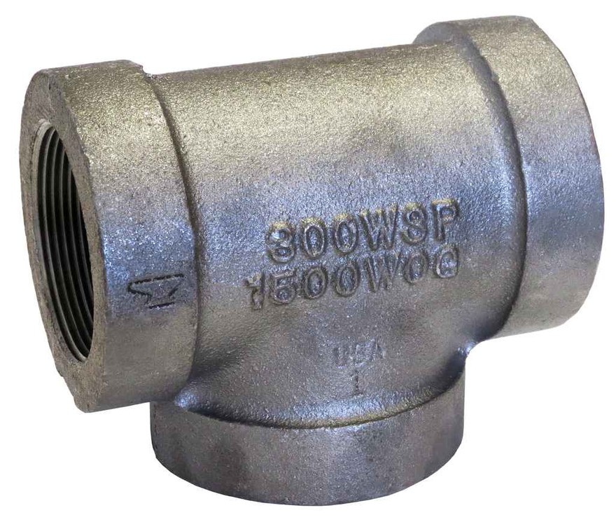 ASC Engineered Solutions 0310517404 Malleable Iron Tee 3in XH FPT